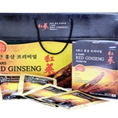 túi nước hồng sâm đen 6 năm tuổi – RED GINSENG