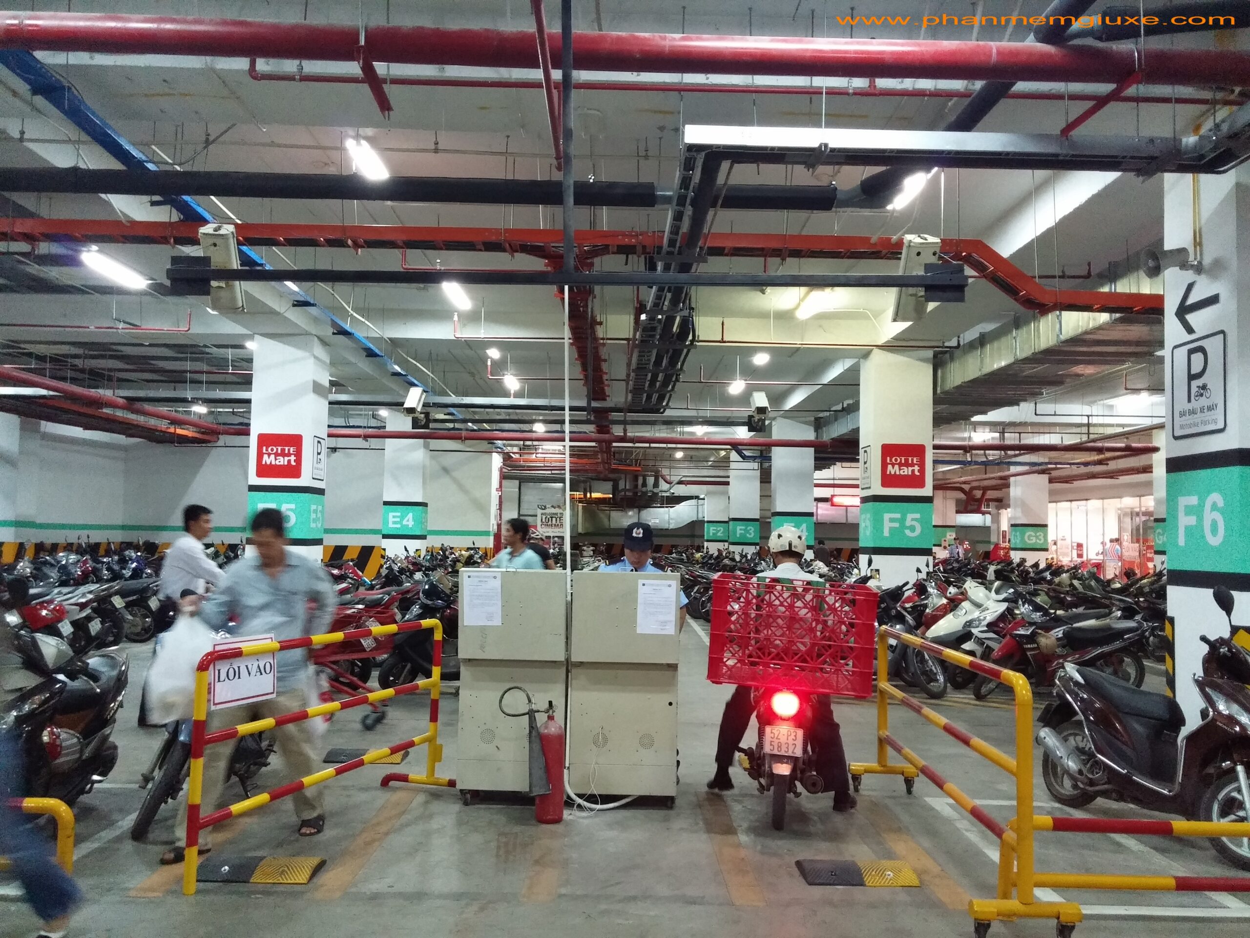 cho thuê máy giữ xe thông minh