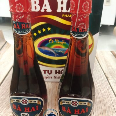 Nước mắm nhỉ cá cơm Bà Hai nguyên chất